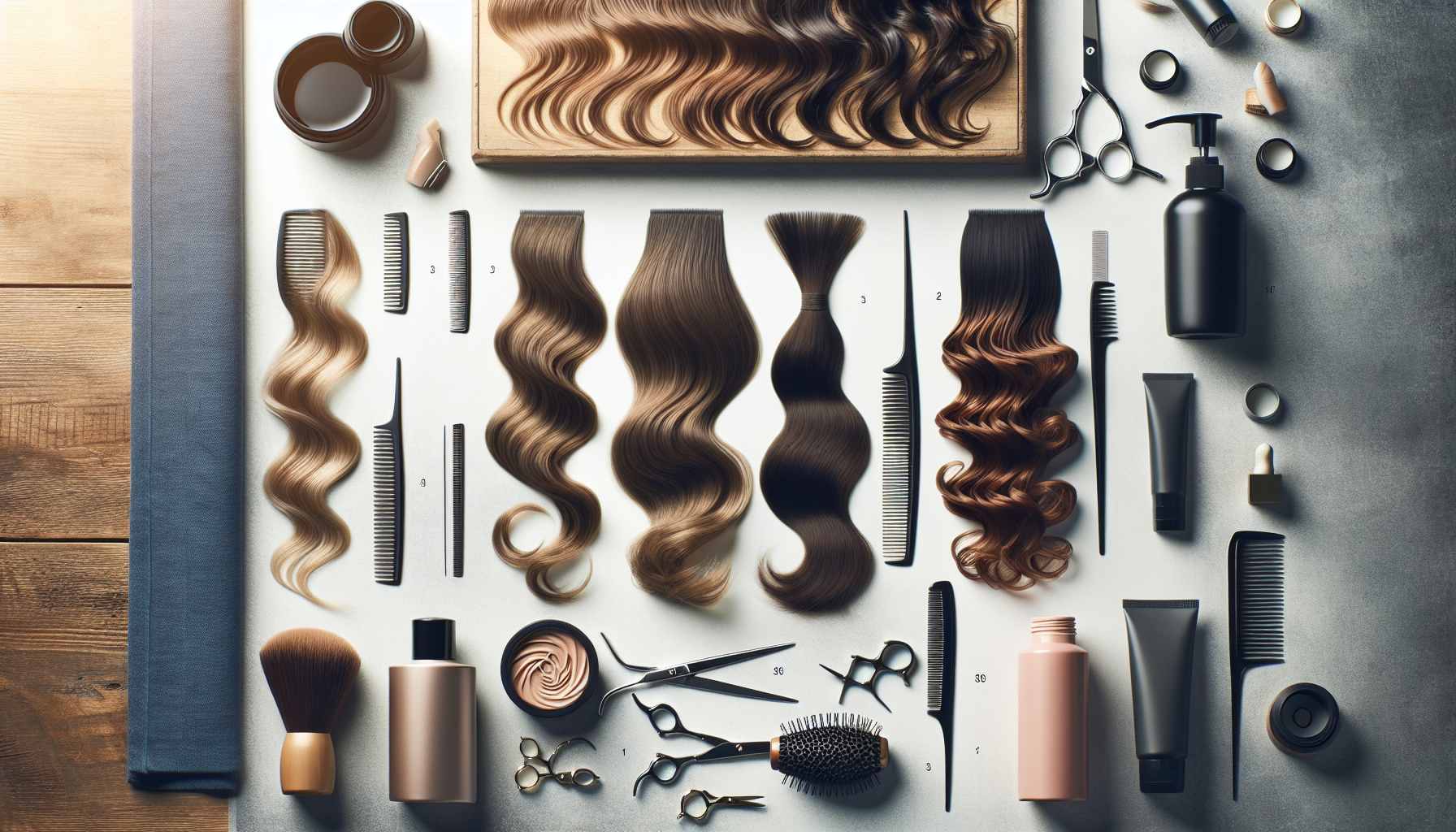 レイヤー技術と他のヘアデザインとの比較のイメージ画像