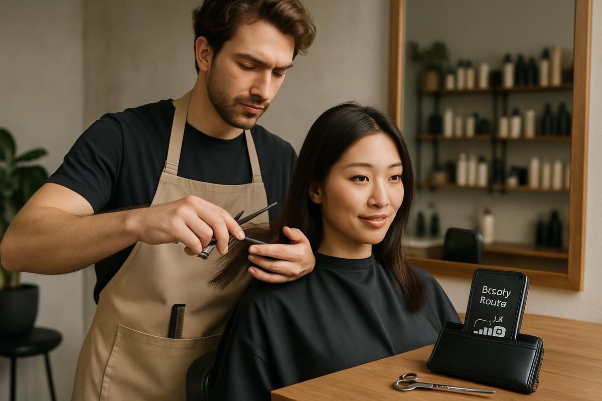 美容師が『Beauty Wallet』を活用して収入を高める具体的なステップのイメージ画像