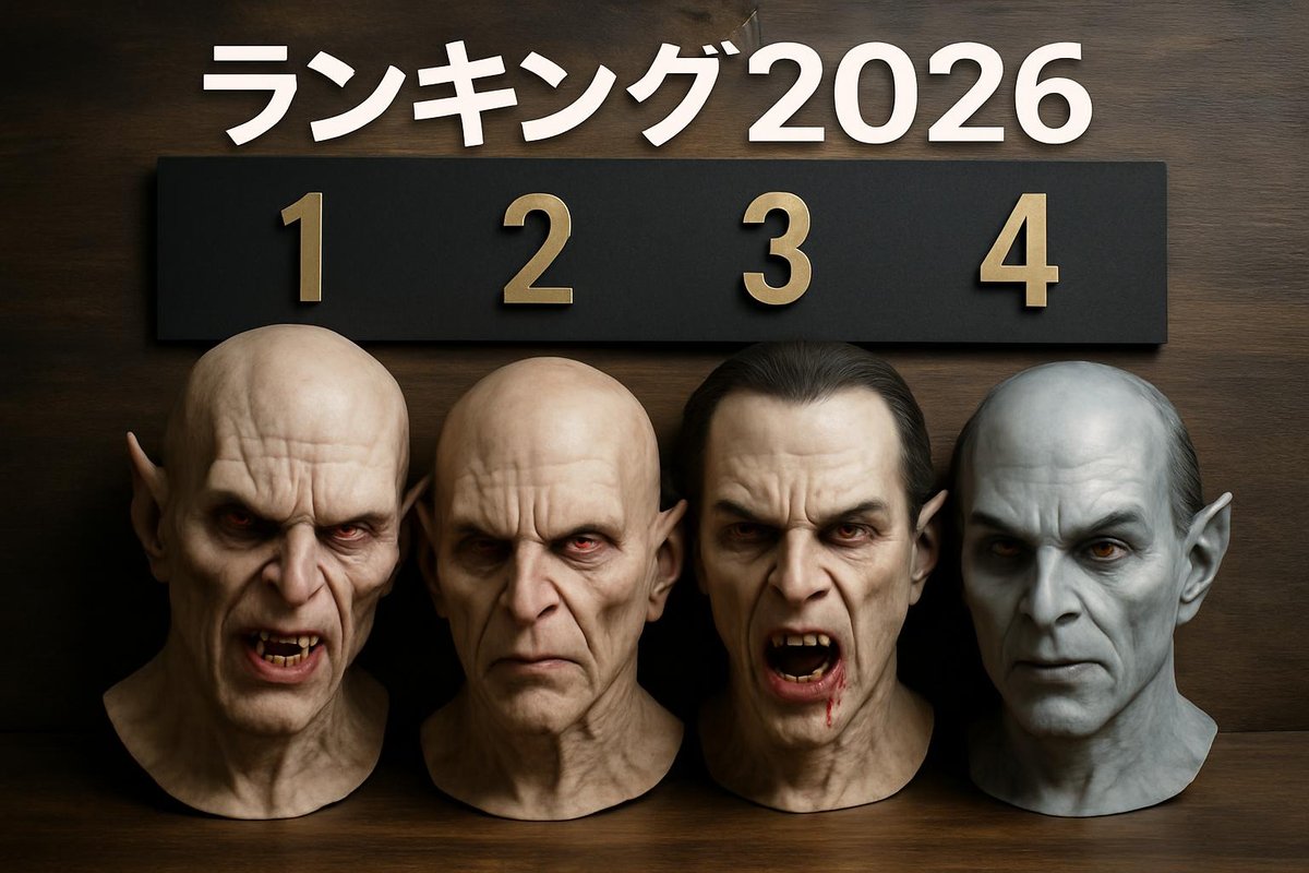 最新のヴァンパイアマスク比較ランキング2026のイメージ画像