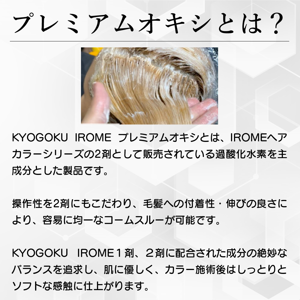 ① KYOGOKU   京極　カラー剤　オキシ　ブリーチ　まとめ買い KYOGOKU PROFESSIONAL 公式 セットで17%OFF 【 ブリーチ