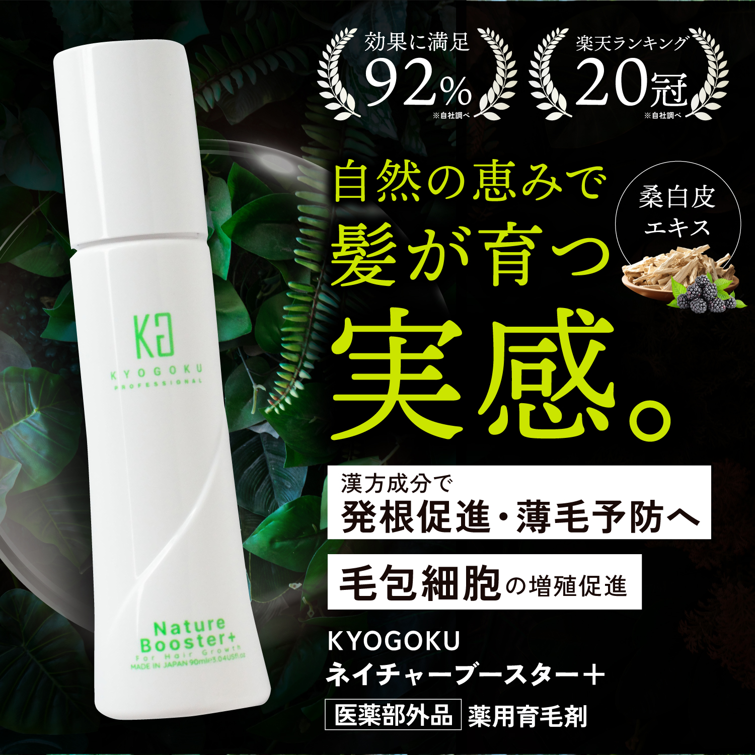 Kyogoku Professional / KYOGOKU ネイチャーブースター 発毛剤 育毛剤